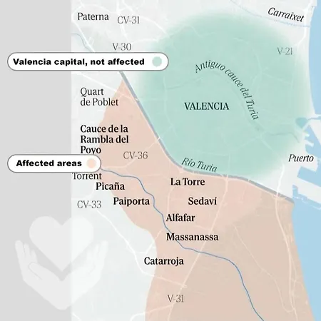 Calle Baja -ciutat Vella Апартаменты Валенсия